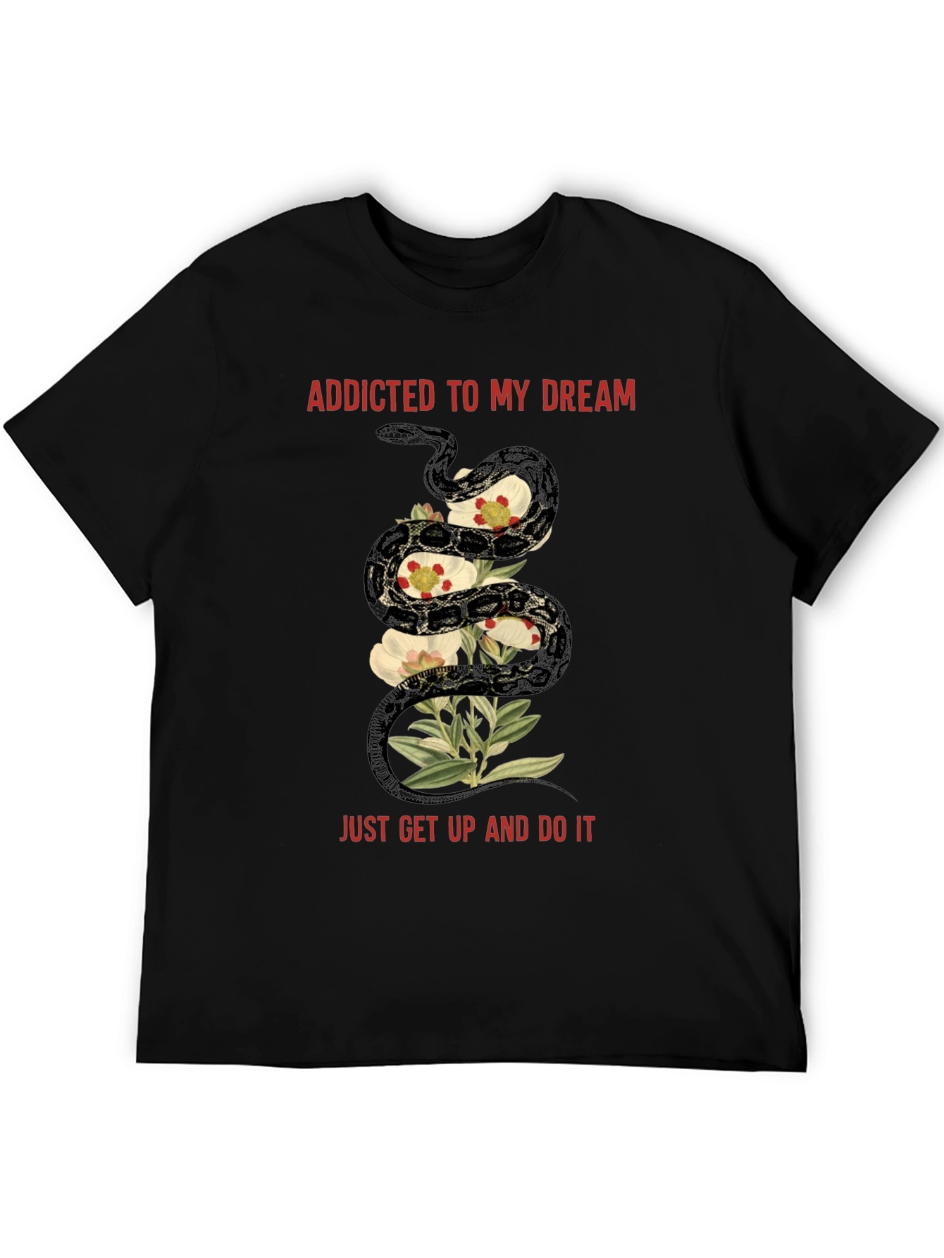 Addicted to My Dream Snake Graphic Tee