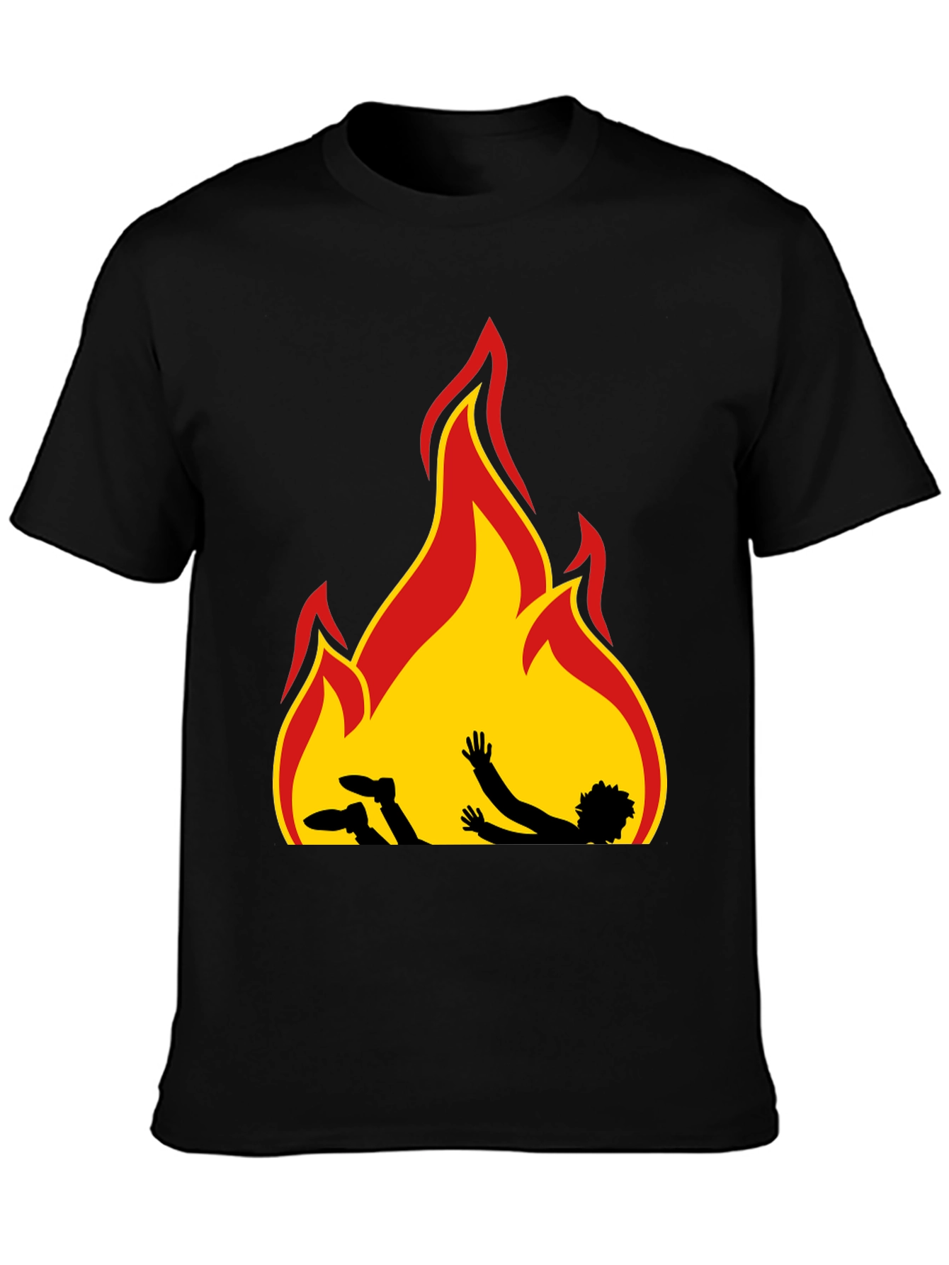 Burning Man T-Shirt Graphic Tee Novelty