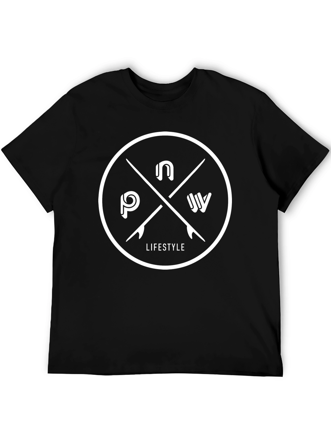Black Graphic Tee - PNW Lifestyle Design