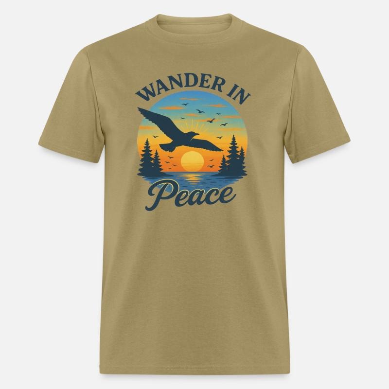 Wander in Peace – Sunset Seagull Flight