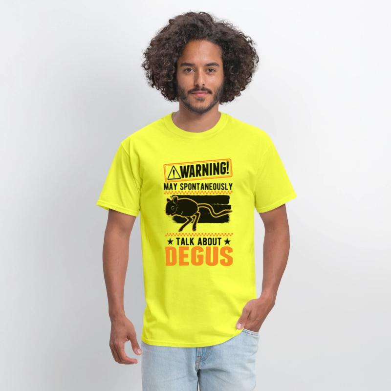 Warning Degu Bush Rat Tawny