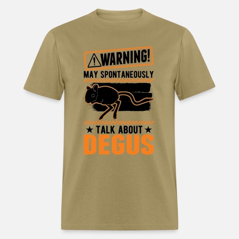 Warning Degu Bush Rat Tawny