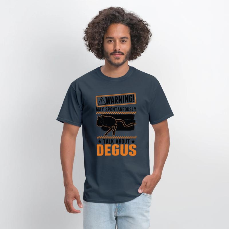 Warning Degu Bush Rat Tawny