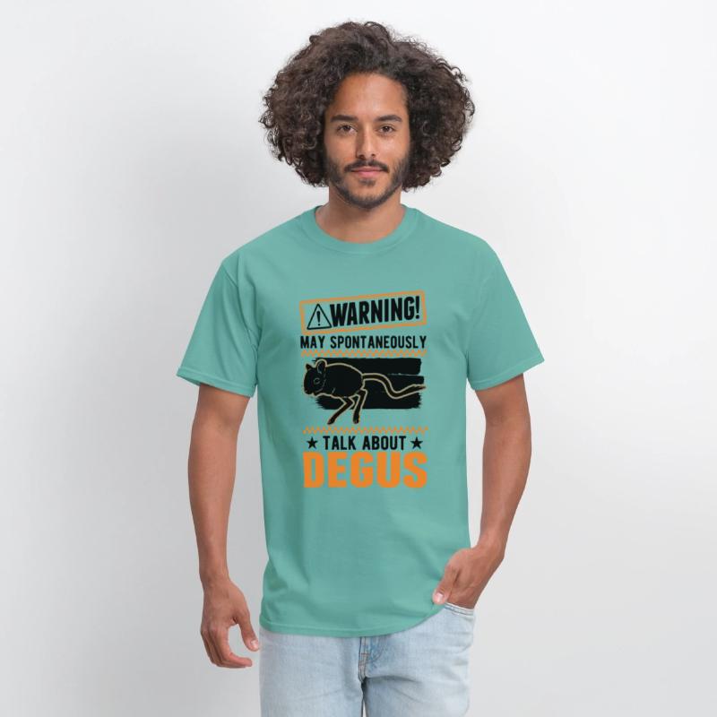 Warning Degu Bush Rat Tawny