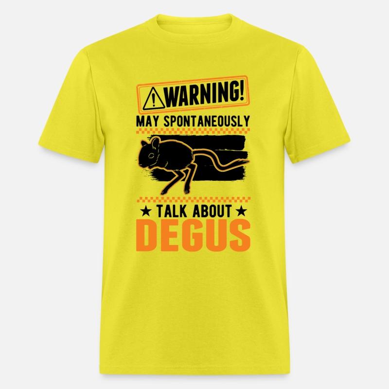 Warning Degu Bush Rat Tawny