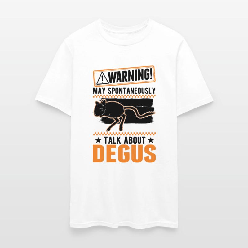 Warning Degu Bush Rat Tawny