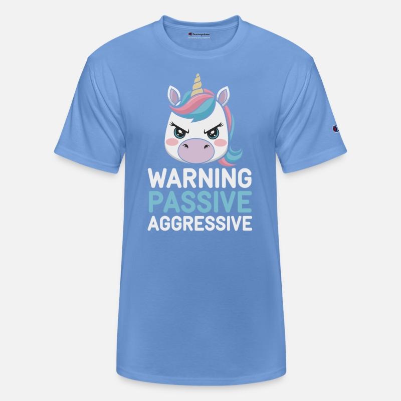 Warning Passive Aggressive Unicorn Humor