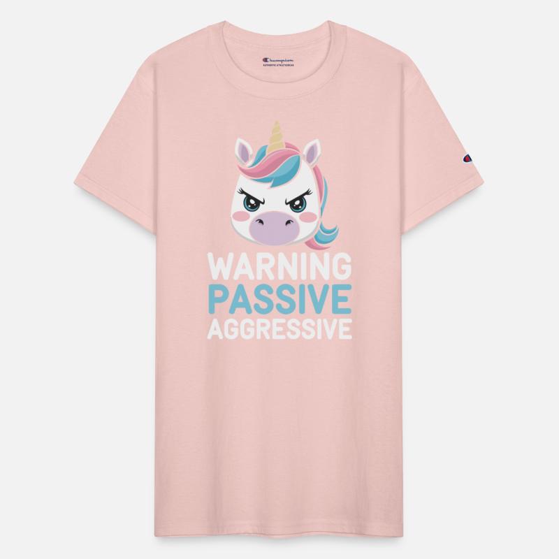 Warning Passive Aggressive Unicorn Humor