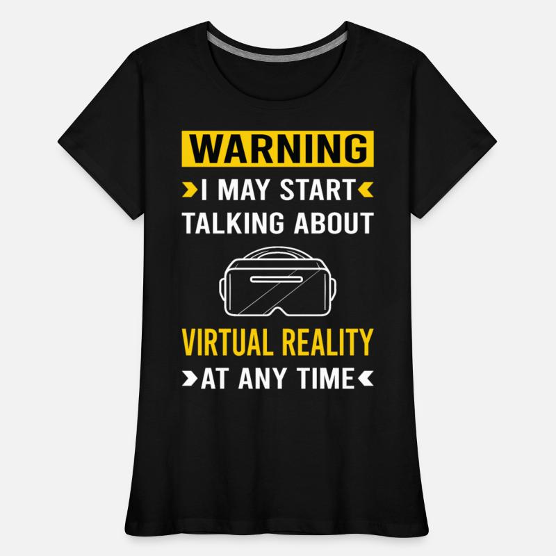 Warning Virtual Reality VR