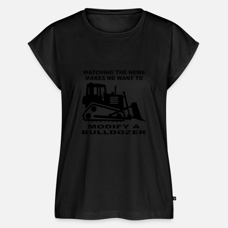 Watching News Makes Me Want To Modify A Bulldozer