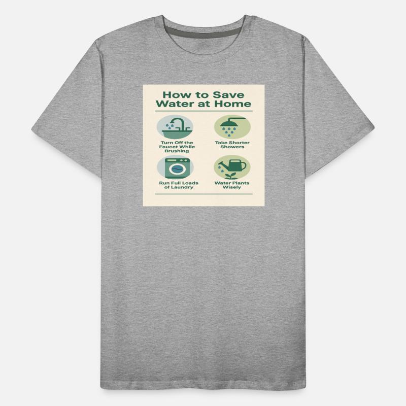 Water Conservation Tips Illustration