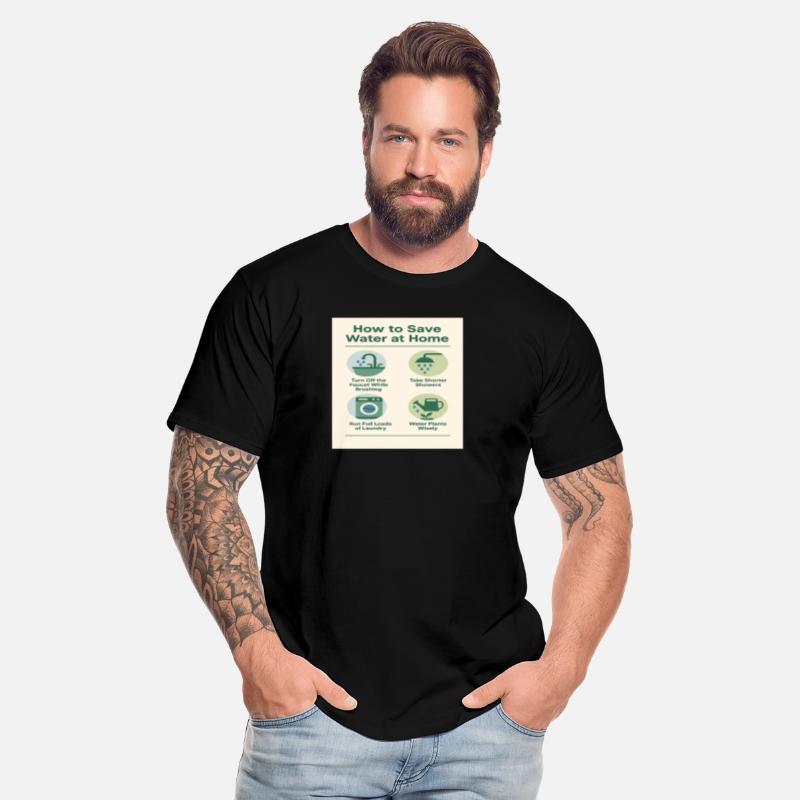 Water Conservation Tips Illustration