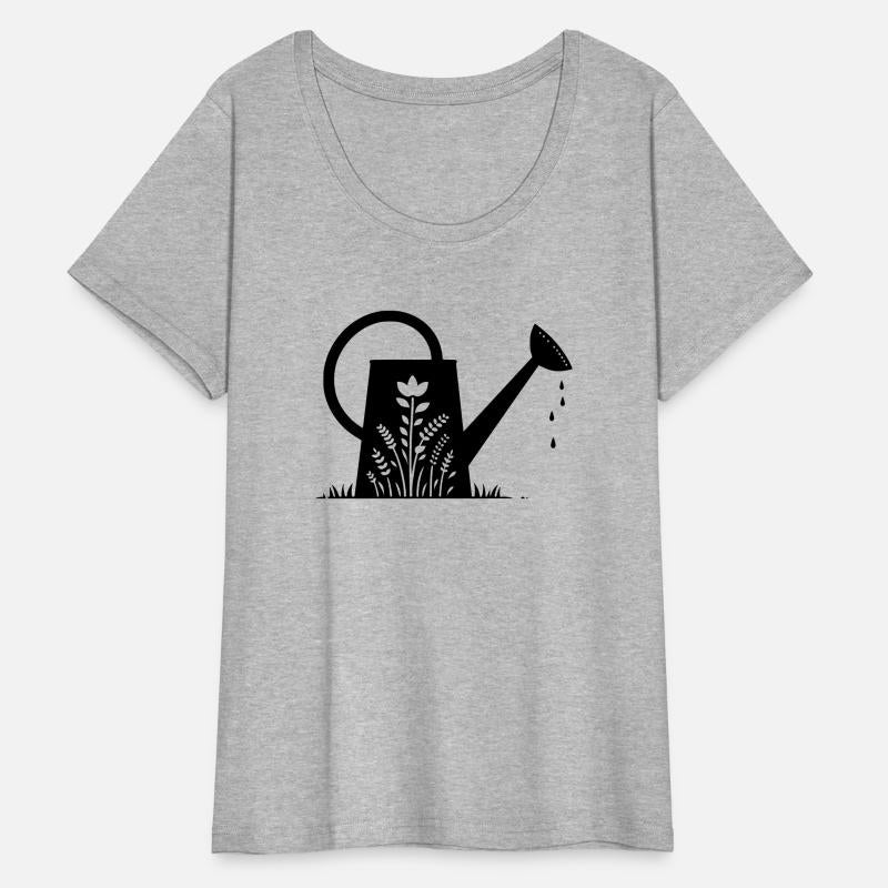 Watering can garden gardening art path5