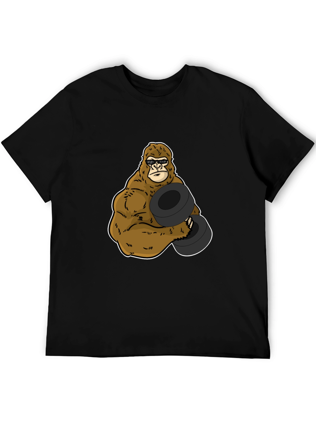 Gorilla Workout T-Shirt - Funny Gym Tee