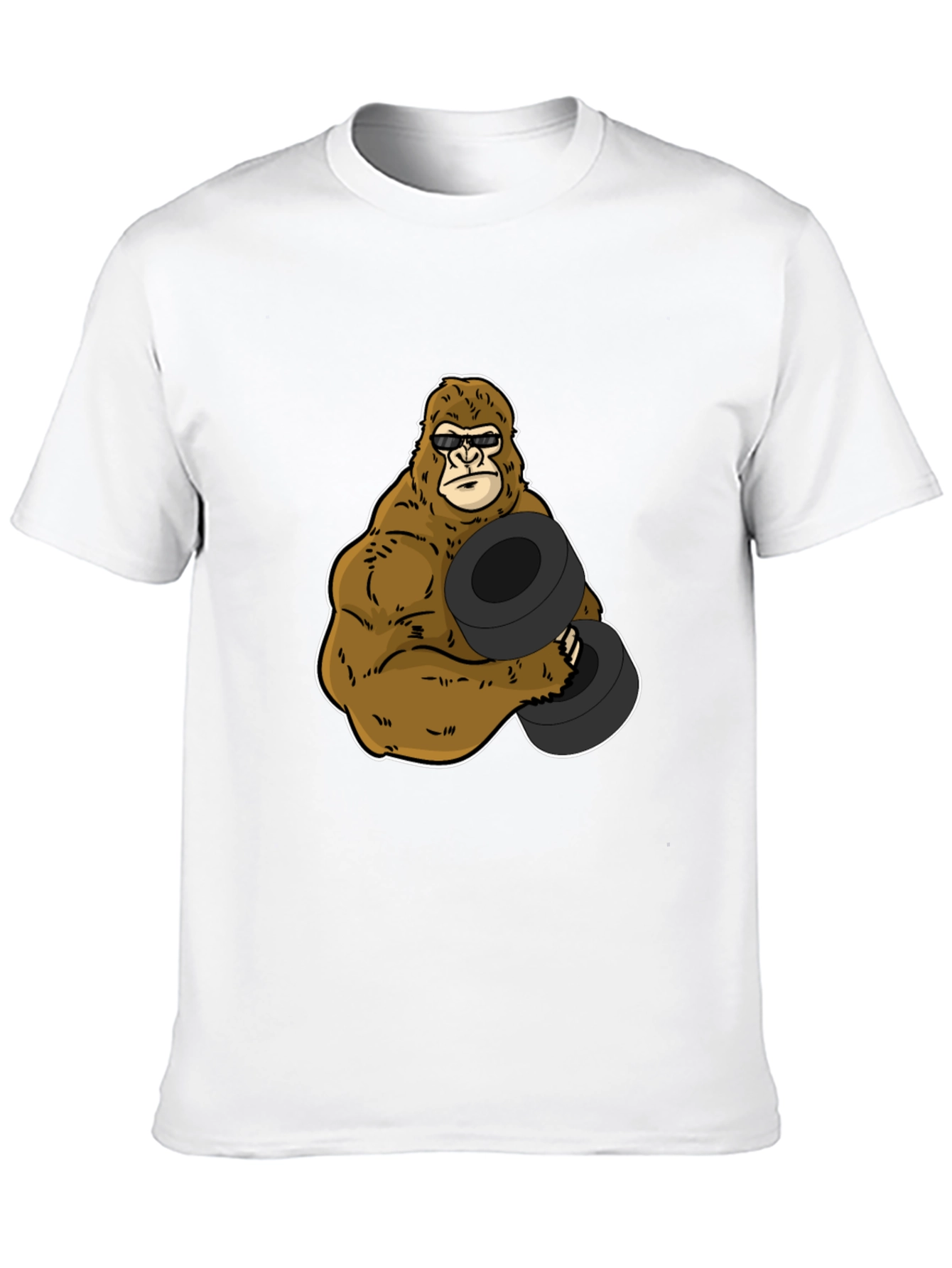 Gorilla Workout T-Shirt - Funny Gym Tee