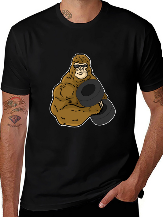 Gorilla Workout T-Shirt - Funny Gym Tee