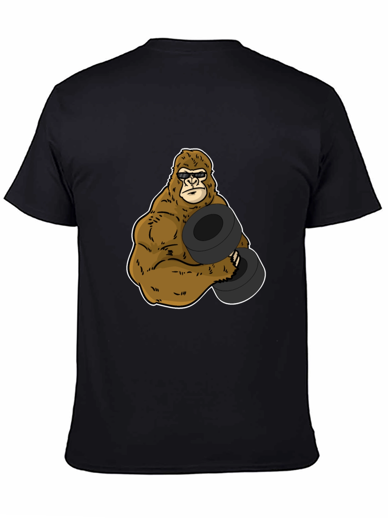 Gorilla Workout T-Shirt - Funny Gym Tee