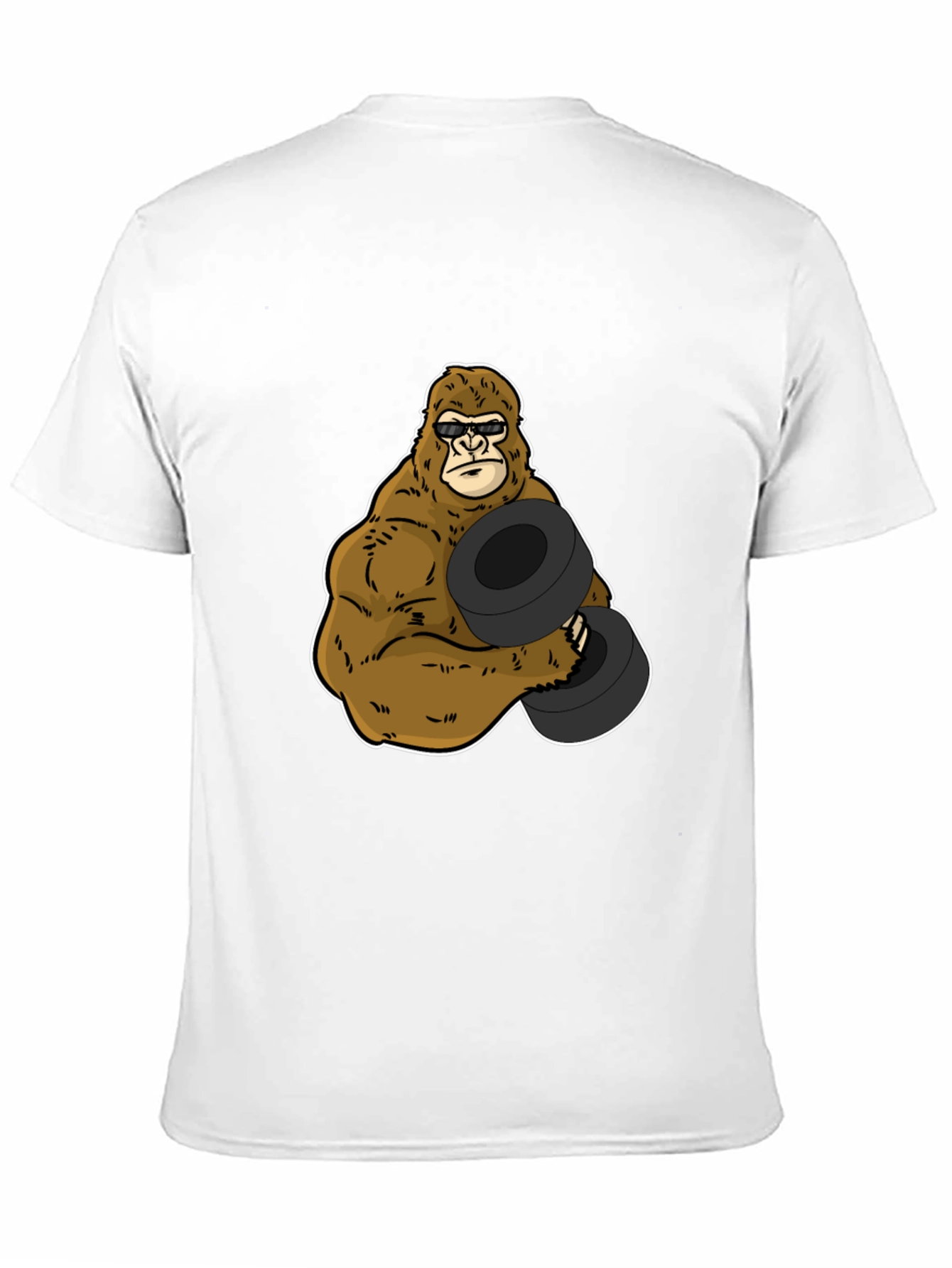 Gorilla Workout T-Shirt - Funny Gym Tee