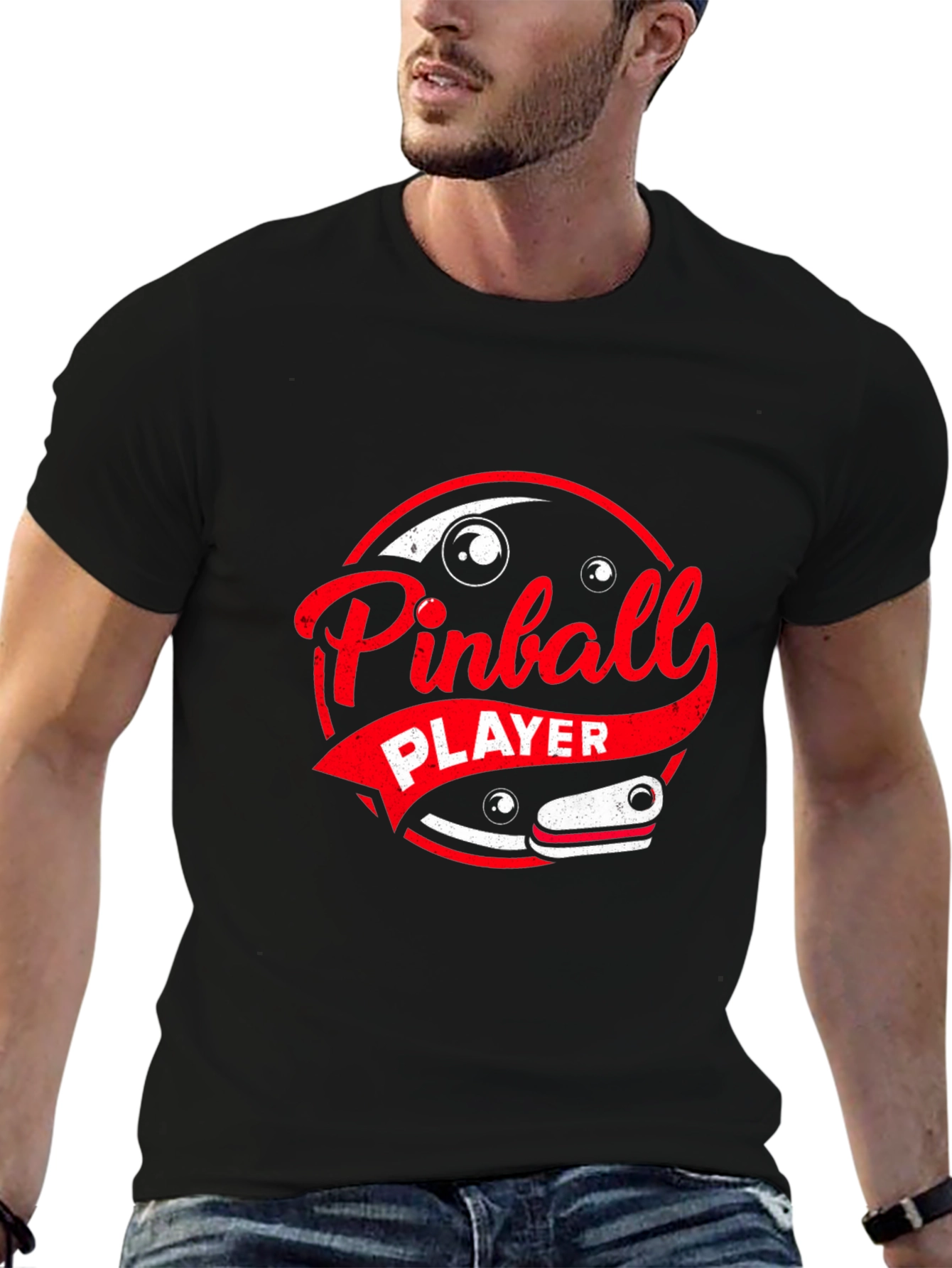 Pinball Player Graphic Tee