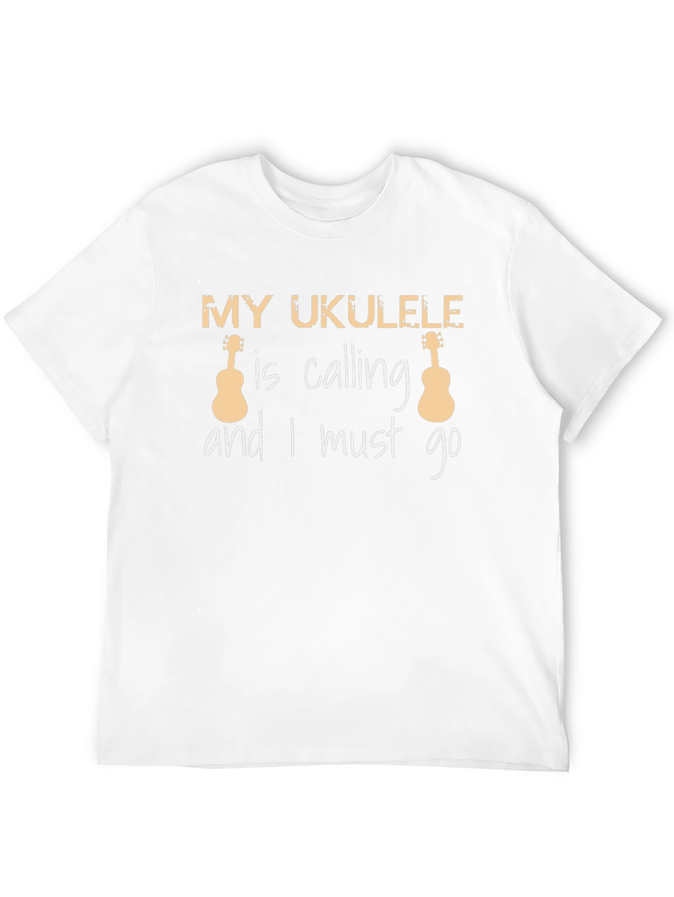 My Ukulele is Calling T-Shirt | Music Lover Tee