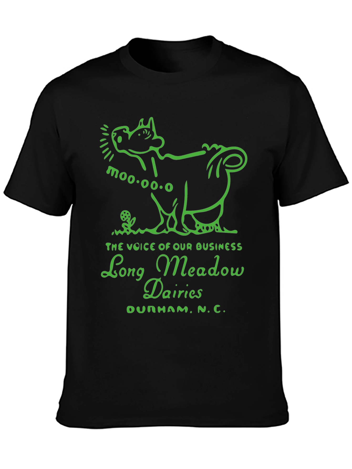 Long Meadow Dairies Cow Graphic Tee