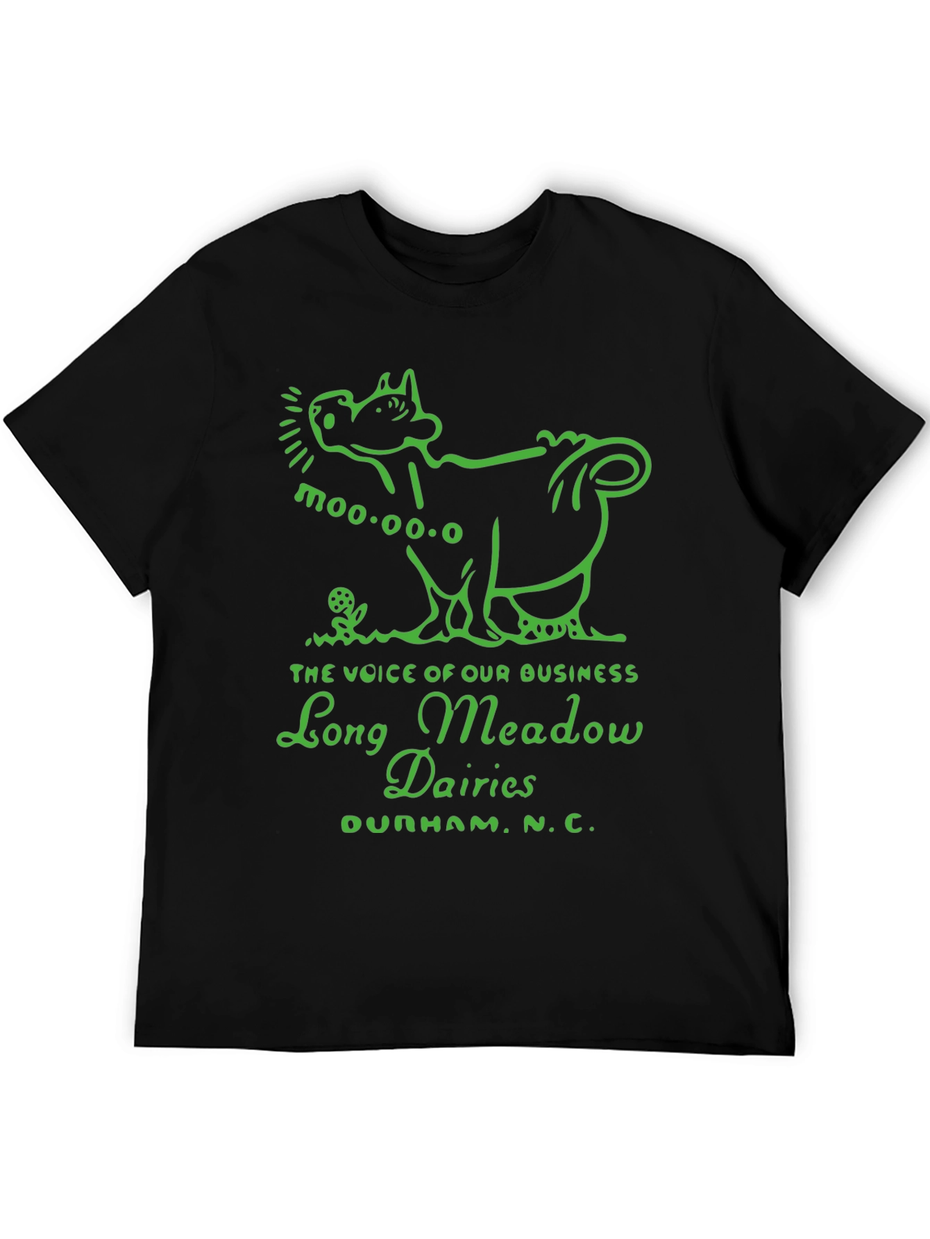 Long Meadow Dairies Cow Graphic Tee