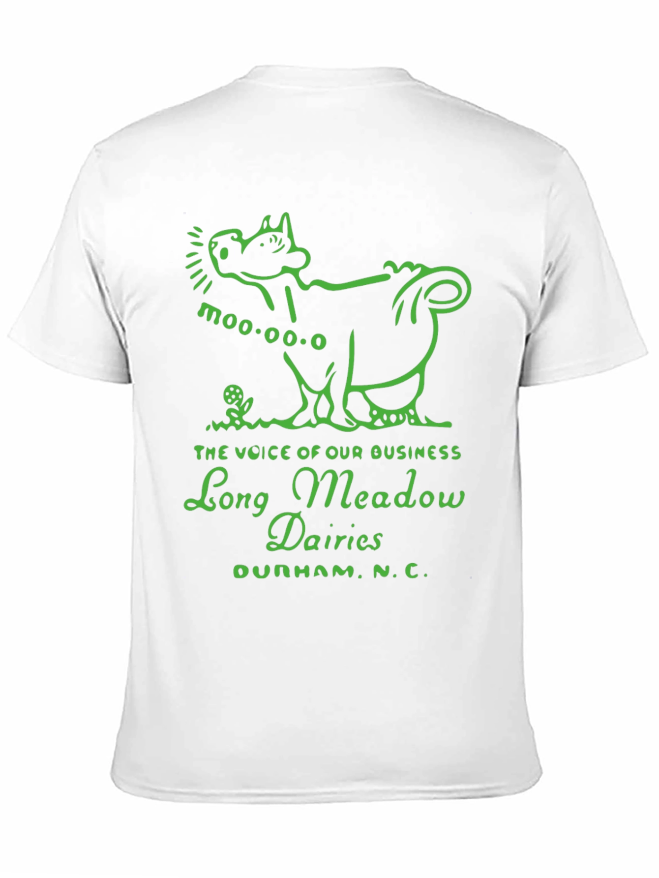 Long Meadow Dairies Cow Graphic Tee