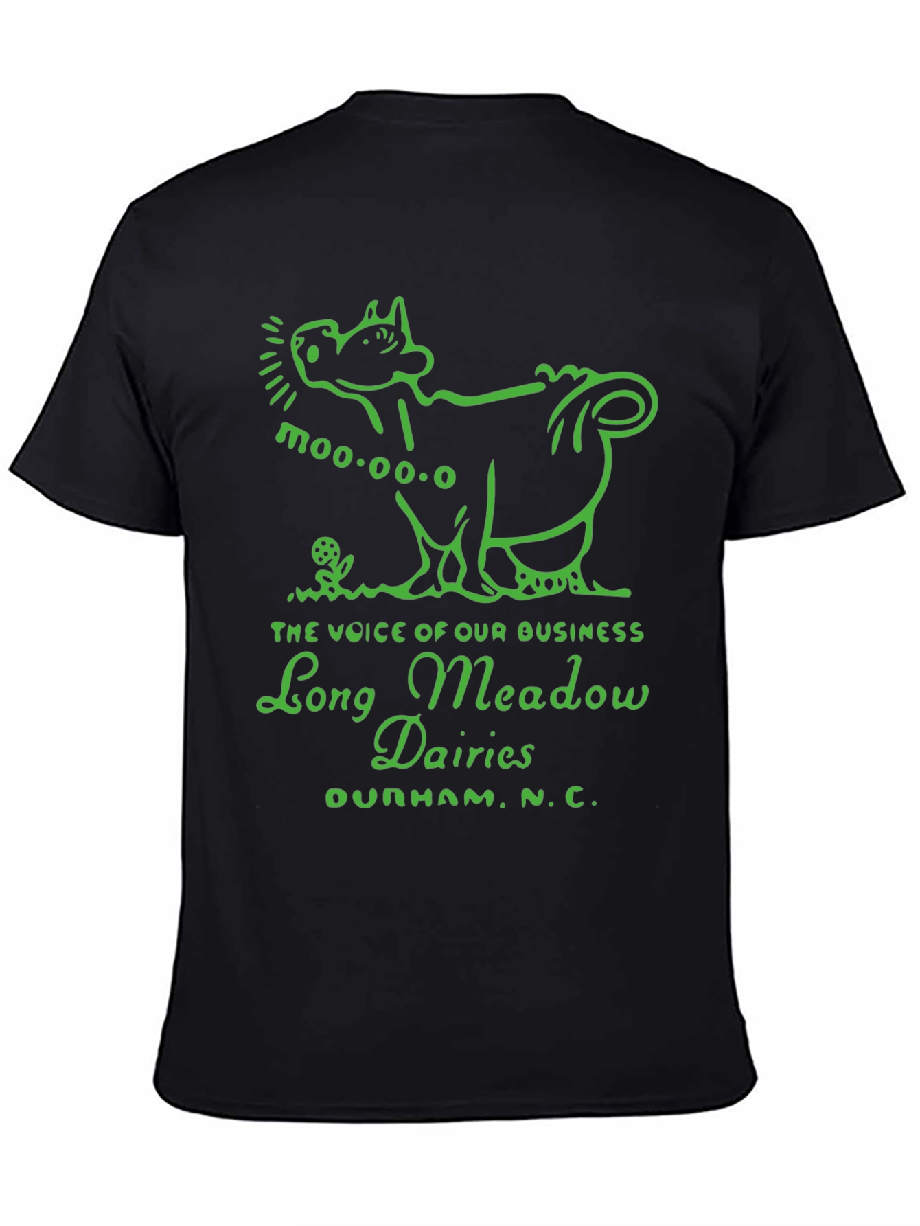 Long Meadow Dairies Cow Graphic Tee