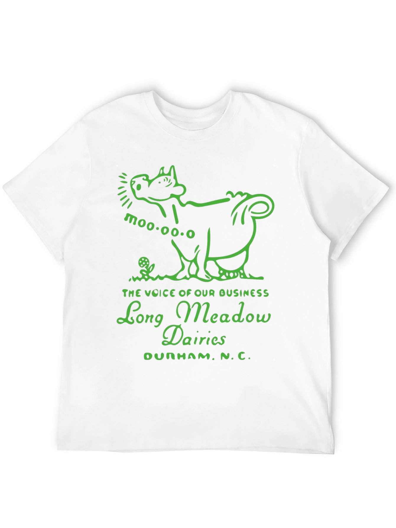 Long Meadow Dairies Cow Graphic Tee