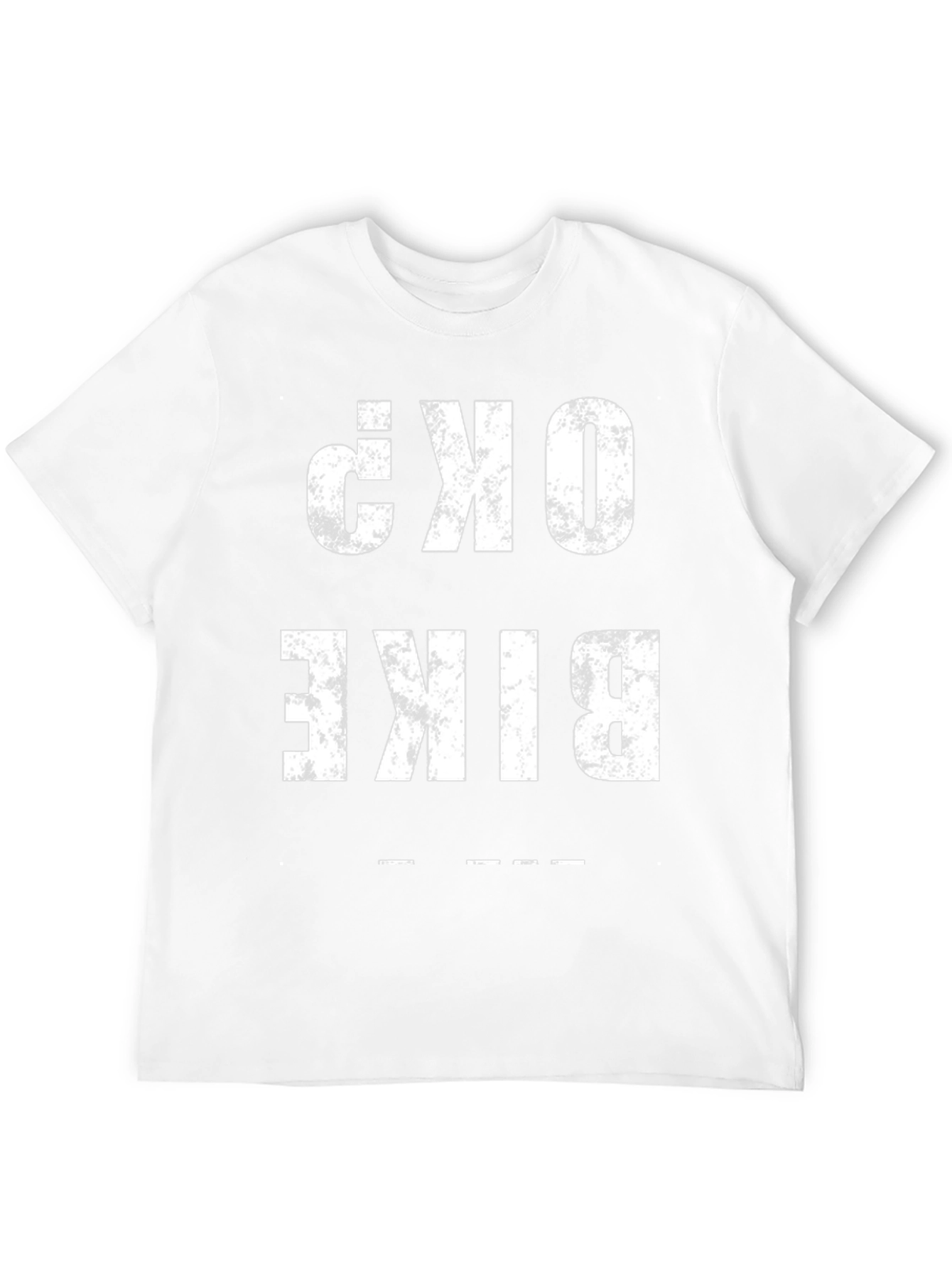 Bike OK? Graphic Tee - Black Cotton T-Shirt