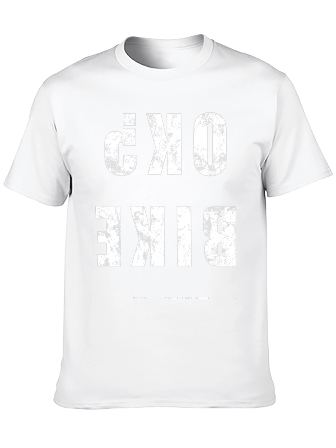Bike OK? Graphic Tee - Black Cotton T-Shirt