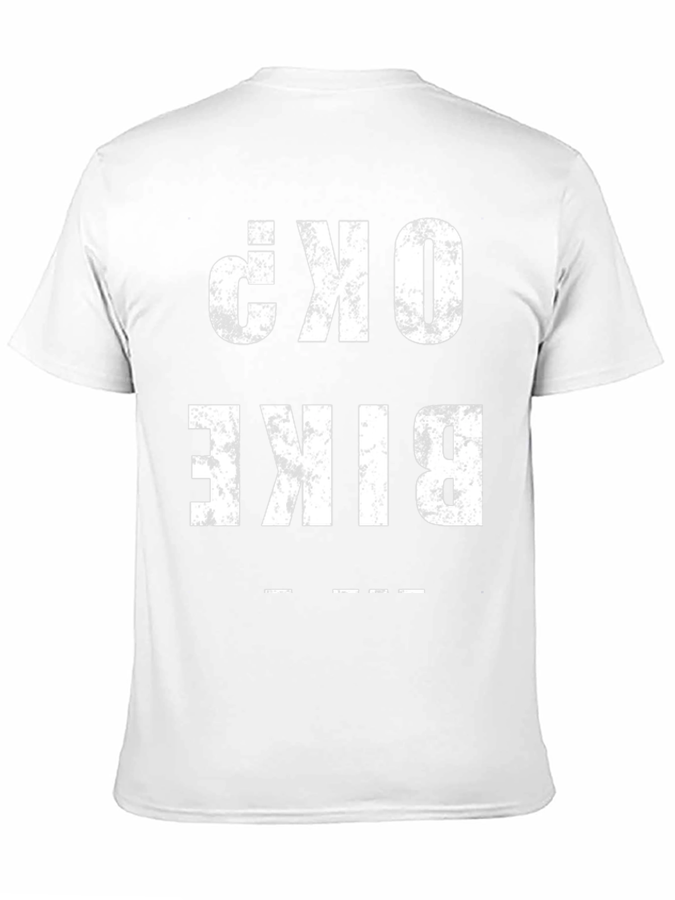 Bike OK? Graphic Tee - Black Cotton T-Shirt