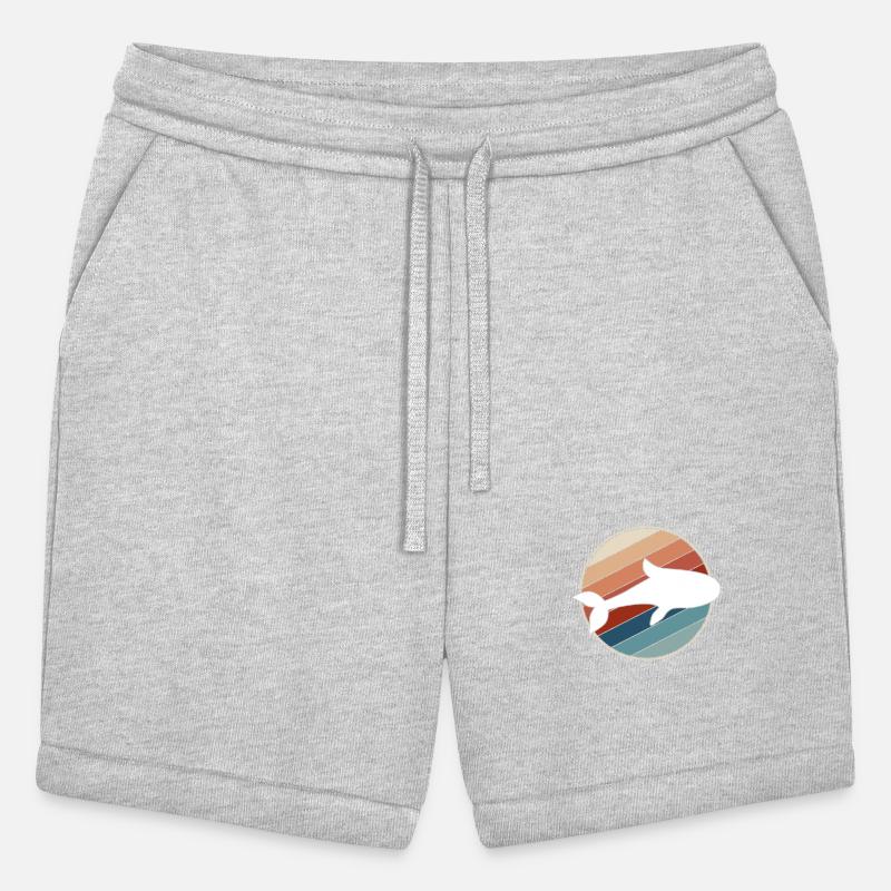 Whale in Retro Style