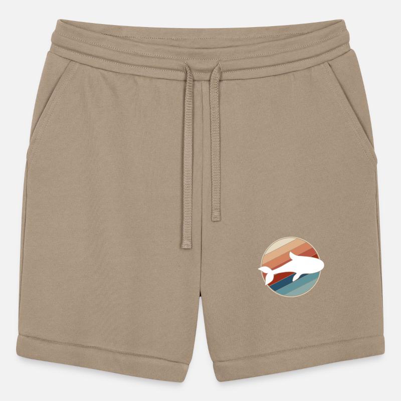 Whale in Retro Style