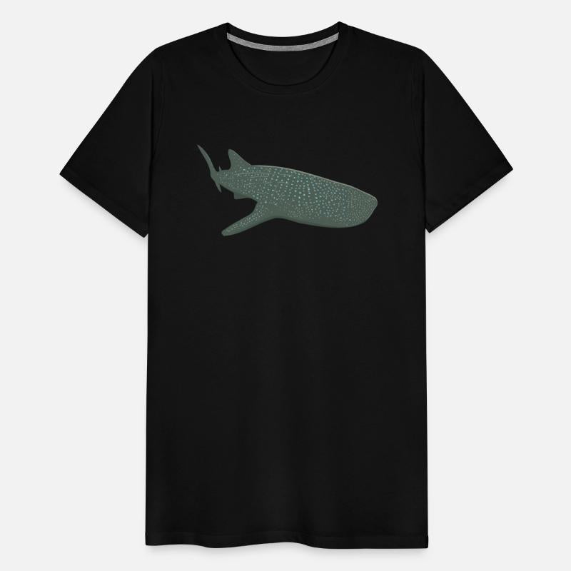 Whale Shark Swimming Front WPA Art