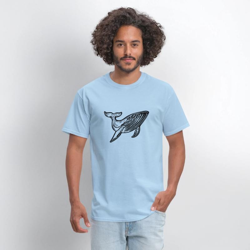 Whale Vintage Sea Animal No Plastic In Living