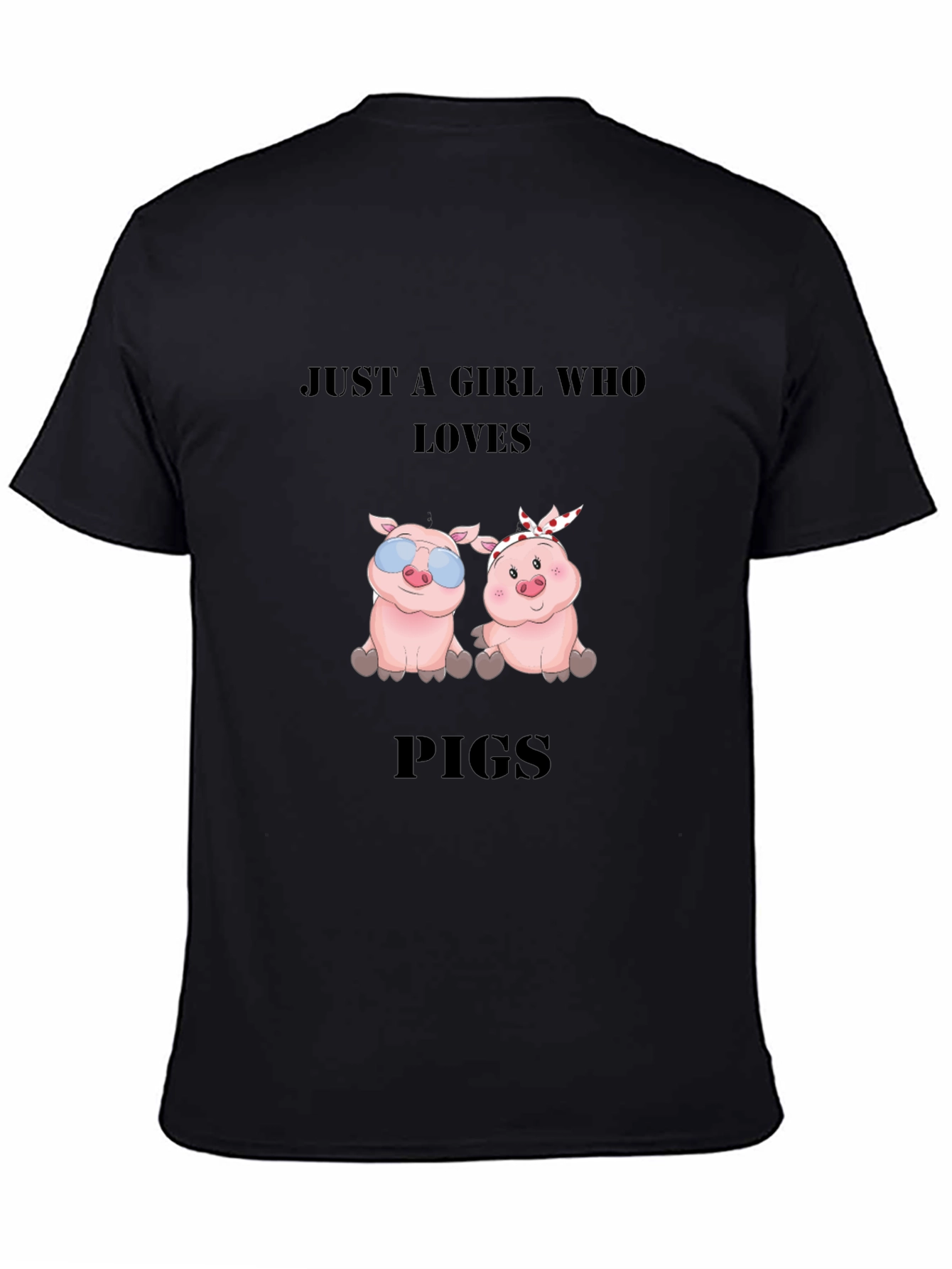 Just a Girl Who Loves Pigs T-Shirt