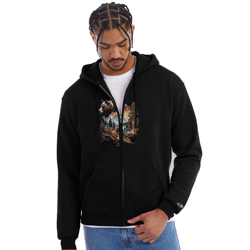 Wild Bear Watercolor Colorful Nature Outdoor 6