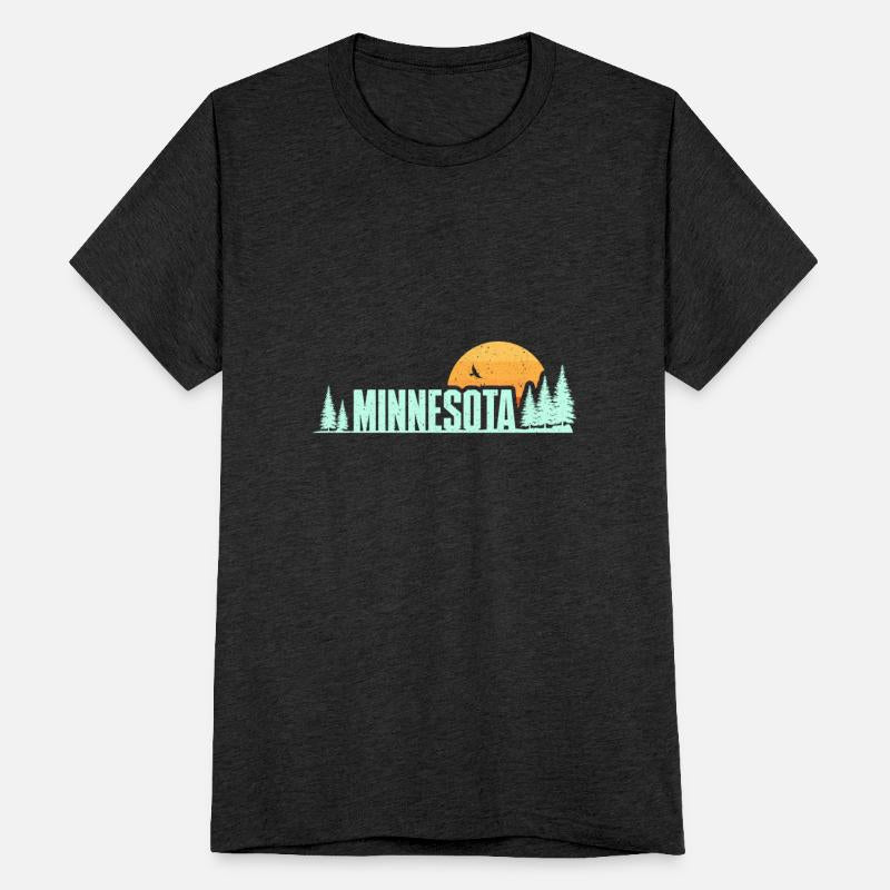 Wild Minnesota Map Design for proud Minnesotans