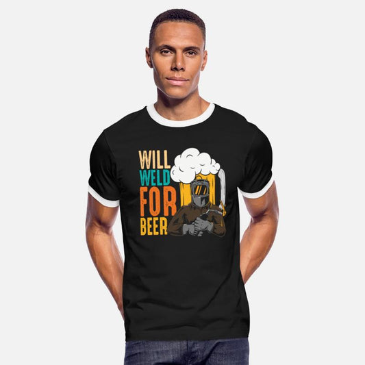 Will Weld For Beer Welding Retro