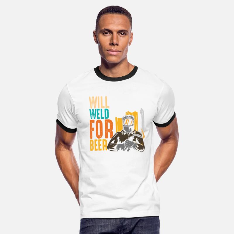 Will Weld For Beer Welding Retro
