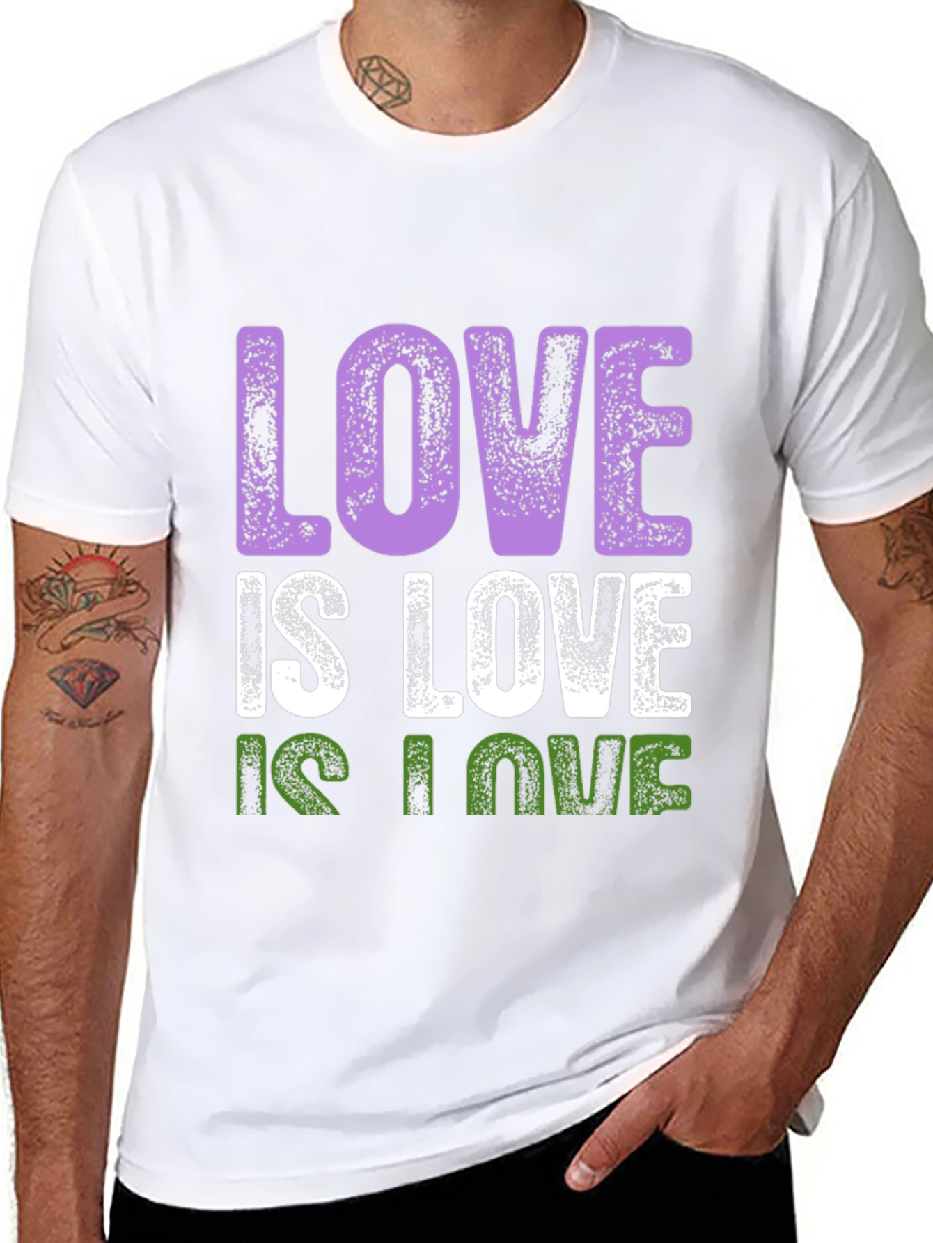 Love is Love Graphic T-Shirt - Pride Tee