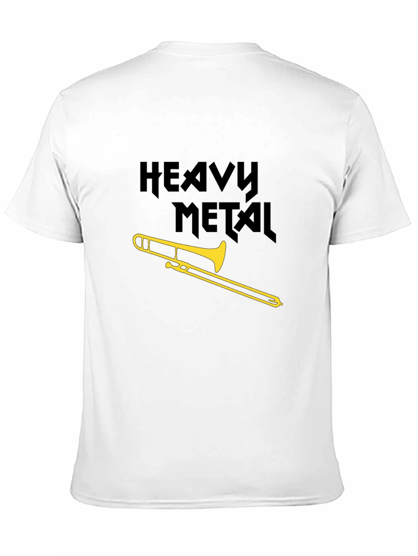 Heavy Metal Trombone Graphic T-Shirt