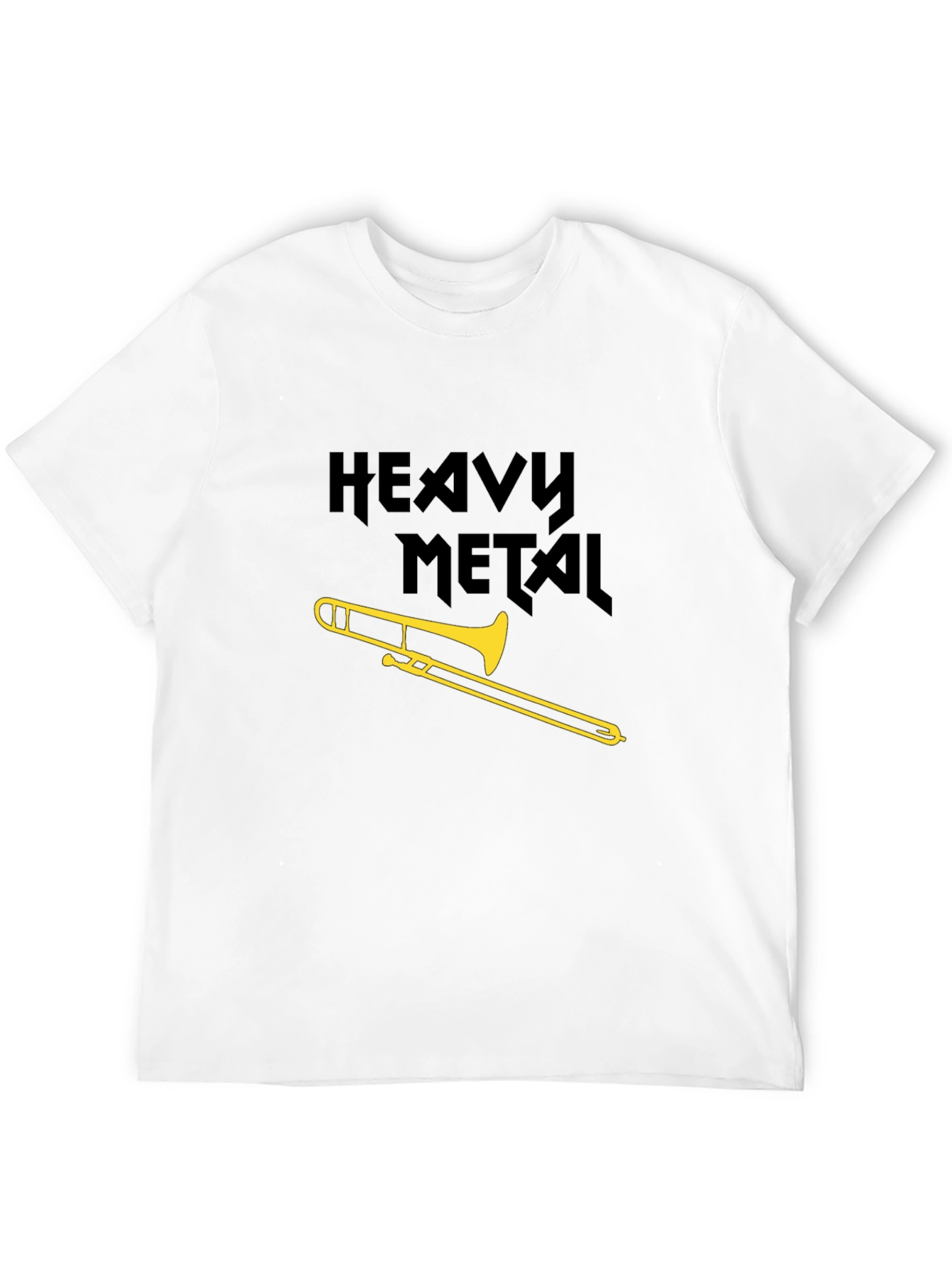 Heavy Metal Trombone Graphic T-Shirt
