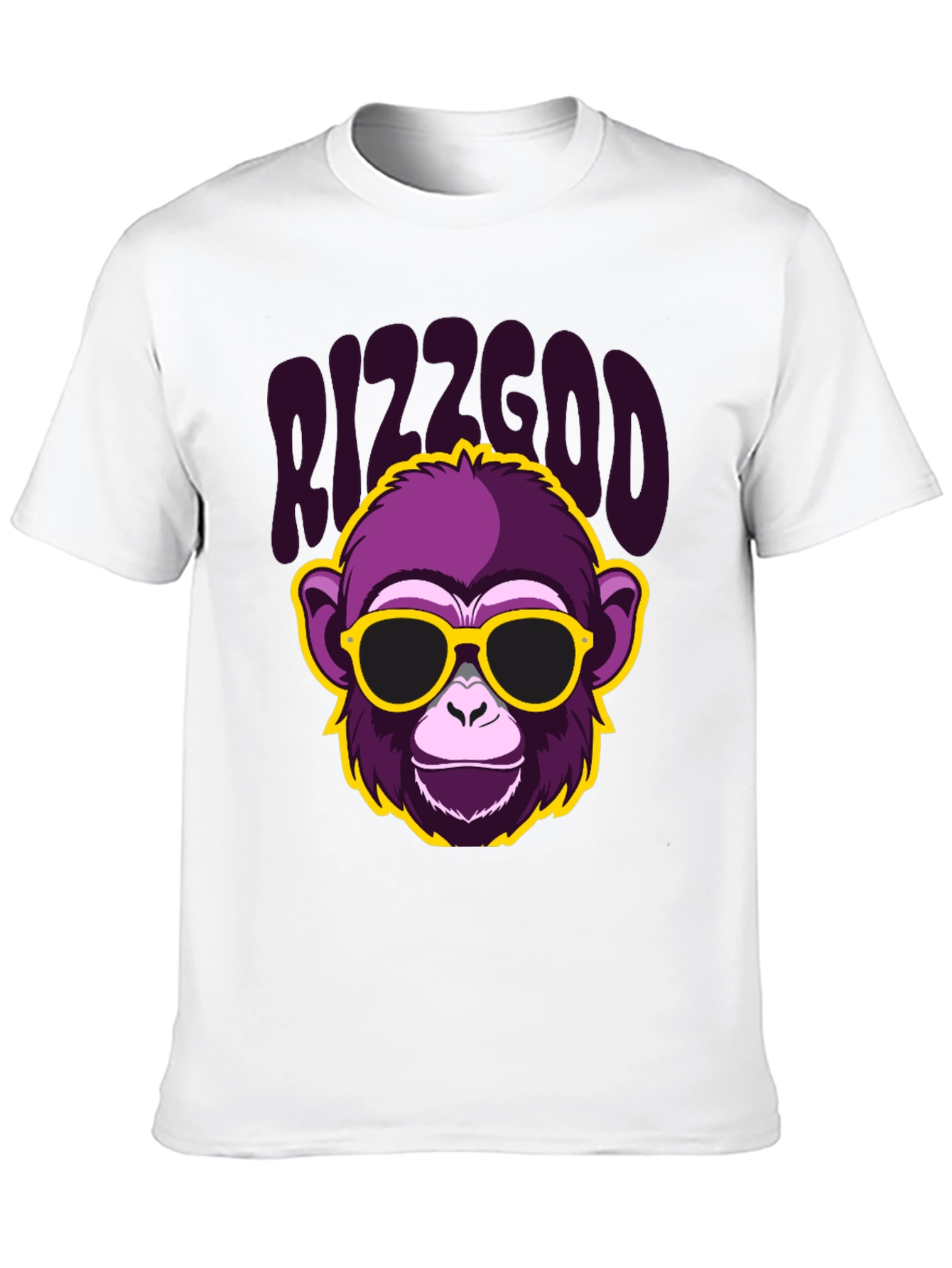 Bizzgod Monkey Graphic T-Shirt - Bold Streetwear