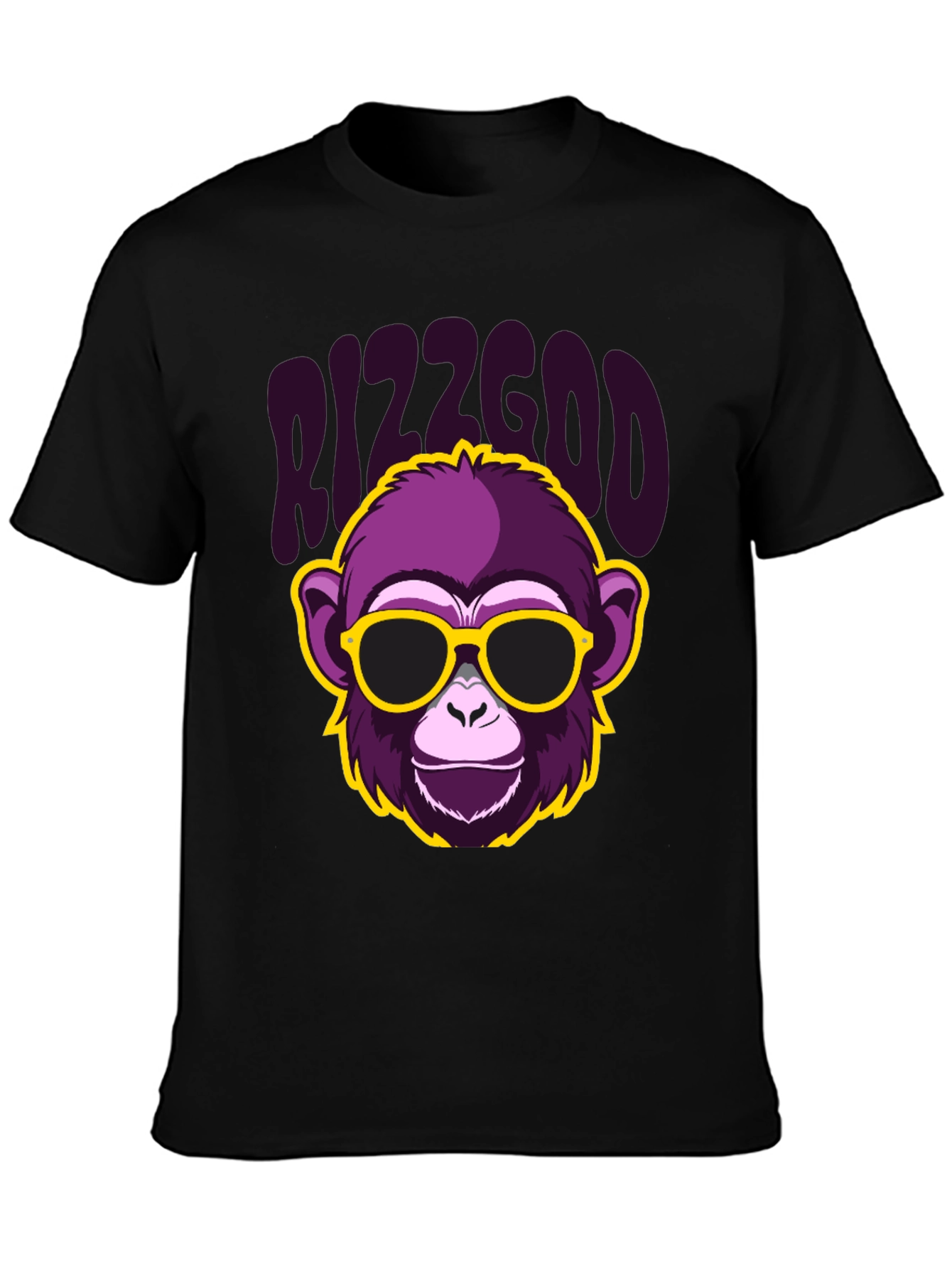 Bizzgod Monkey Graphic T-Shirt - Bold Streetwear