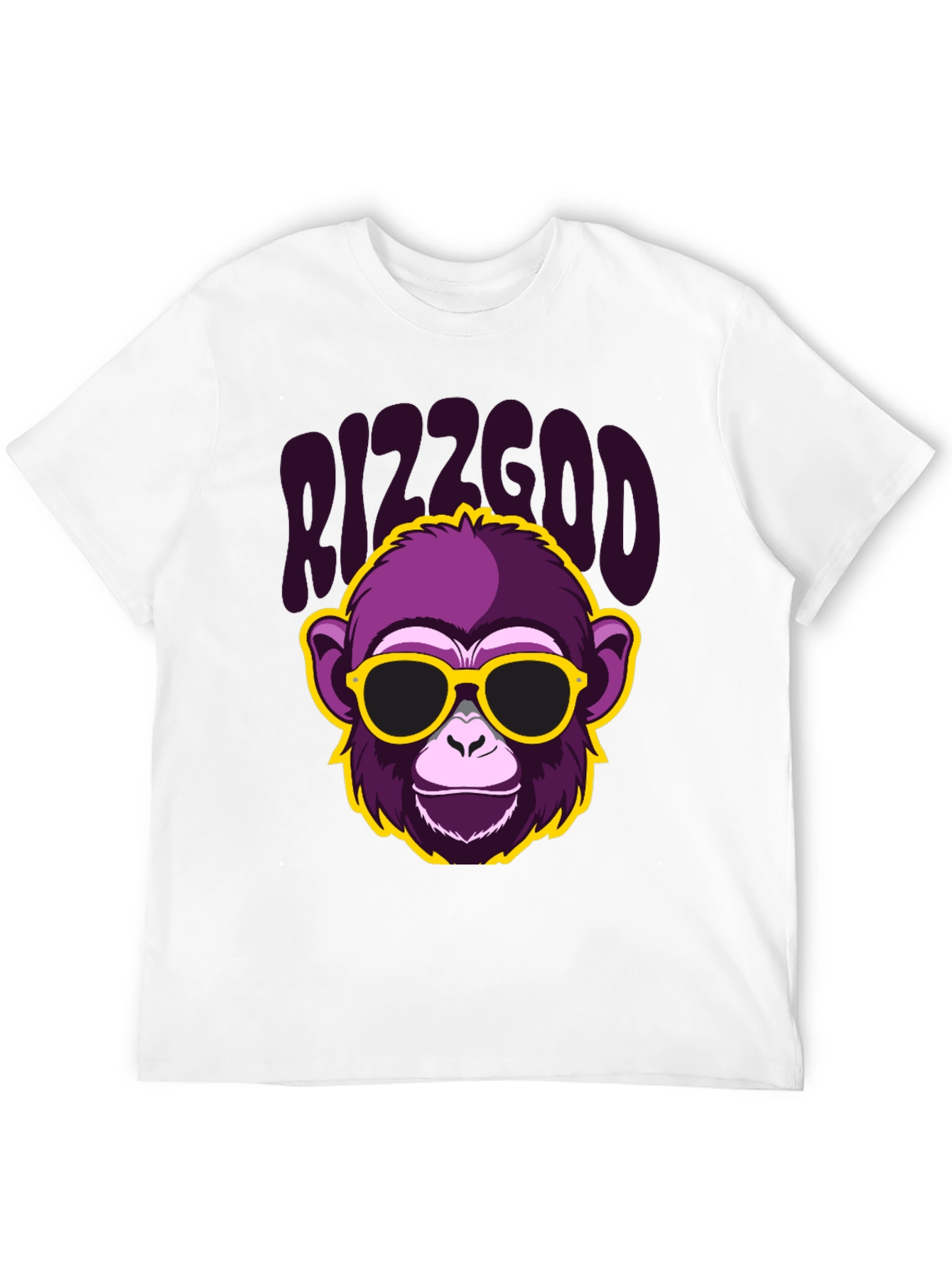 Bizzgod Monkey Graphic T-Shirt - Bold Streetwear