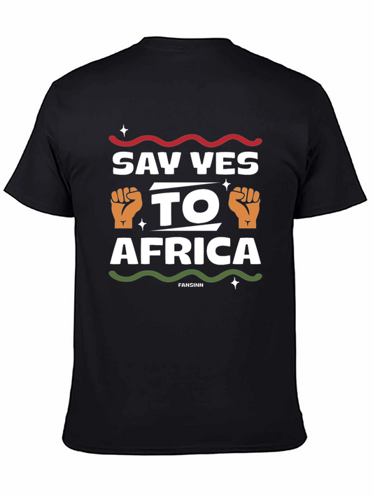 Say Yes To Africa Graphic T-Shirt