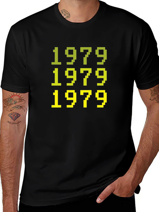 Retro 1979 Graphic Tee - Vintage Gamer Style