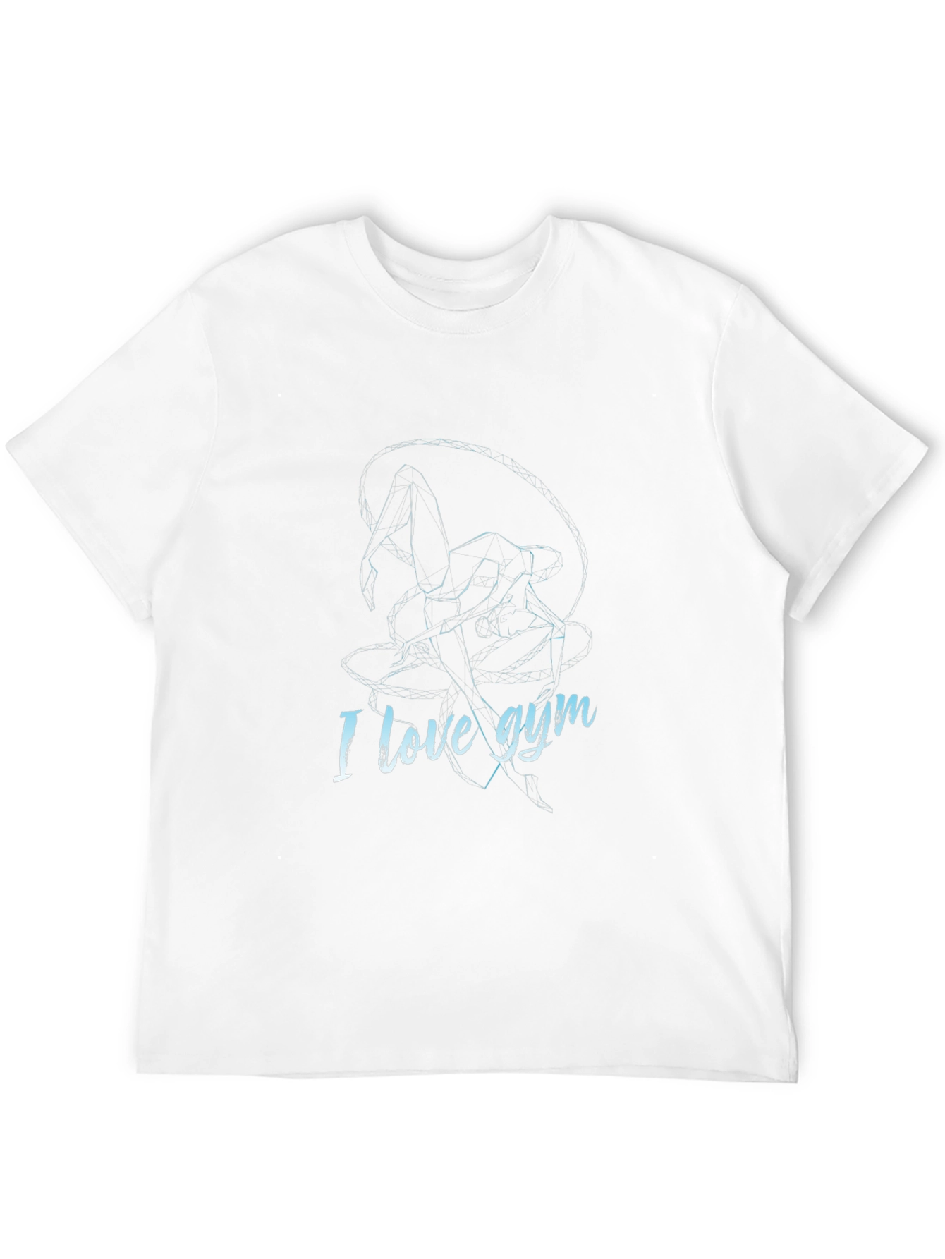 I Love Gym Graphic Tee - Mens Black T-Shirt